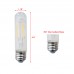 FixtureDisplays® 2W LED T6.5 Tubular Exit Sign Light E27 Intermediate Base LED Appliance Bulb (20W Incandescent Equivalent) 120V T6.5 LED Filament Bulb, Daylight 6000K 15117-1PK